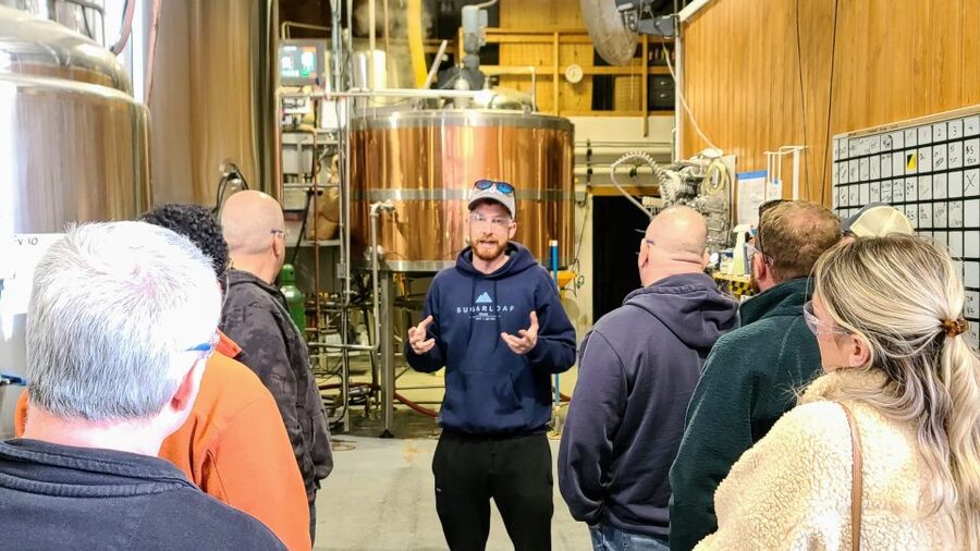 Portland, Maine: Local Brewery & Spirits Bus Tour - The second 45-minute stop and the value of variety