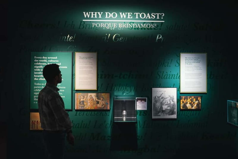 Porto: Art of Drinking WOW Museum - Drink Through History - The audio guide makes the objects easier to read