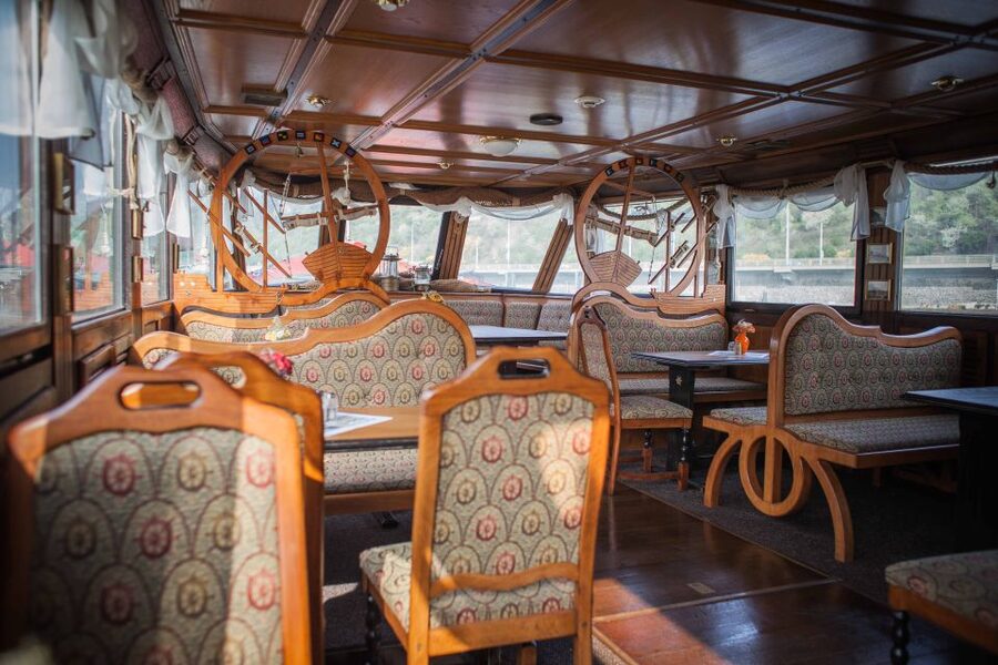 Prague: Afternoon Beer Cruise with Drinks Included - Indoor comfort, outdoor views, and onboard atmosphere