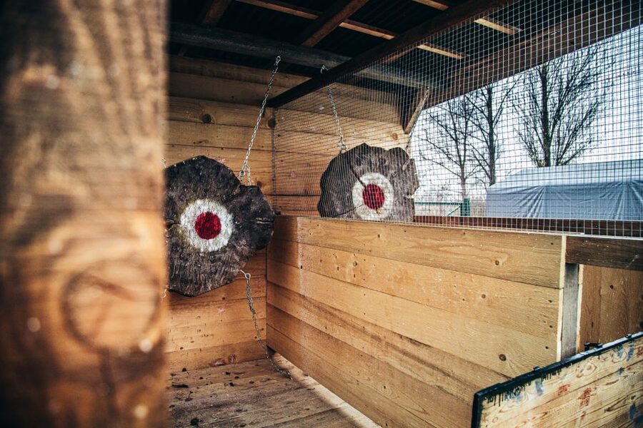 Prague: Axe Throwing Experience with Barbecue and Beer - Leaving Prague for a private outdoor session