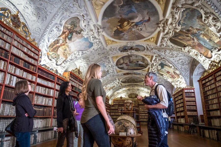 Prague Beer and Baroque: A Highbrow Brew Tour - Strahov Monastery and its remarkable library
