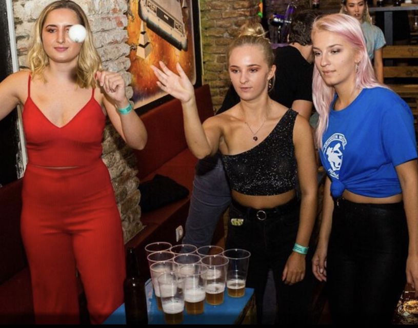 Prague: Beer Pong Experience with Unlimited Czech Beer - Who should skip it
