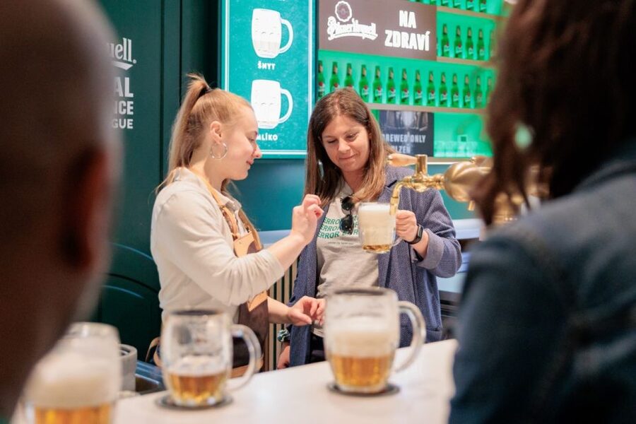 Prague: Beer Pouring Class at Pilsner Urquell Experience - The certificate and personalized bottle