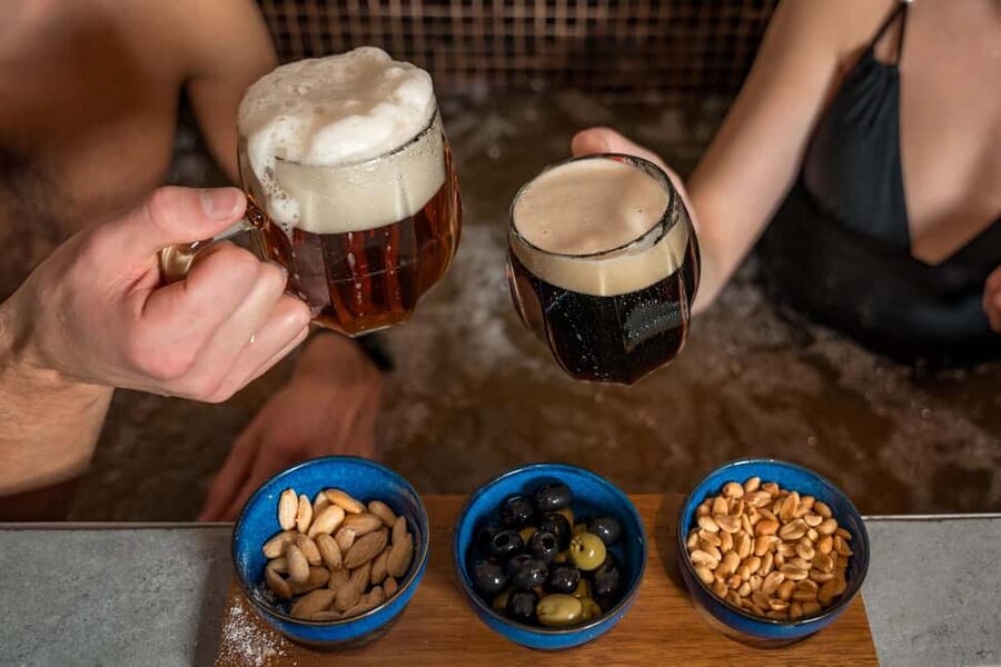 Prague: Beer Spa Experience with Unlimited Beer and Sauna - The Private Room And What Comes With It