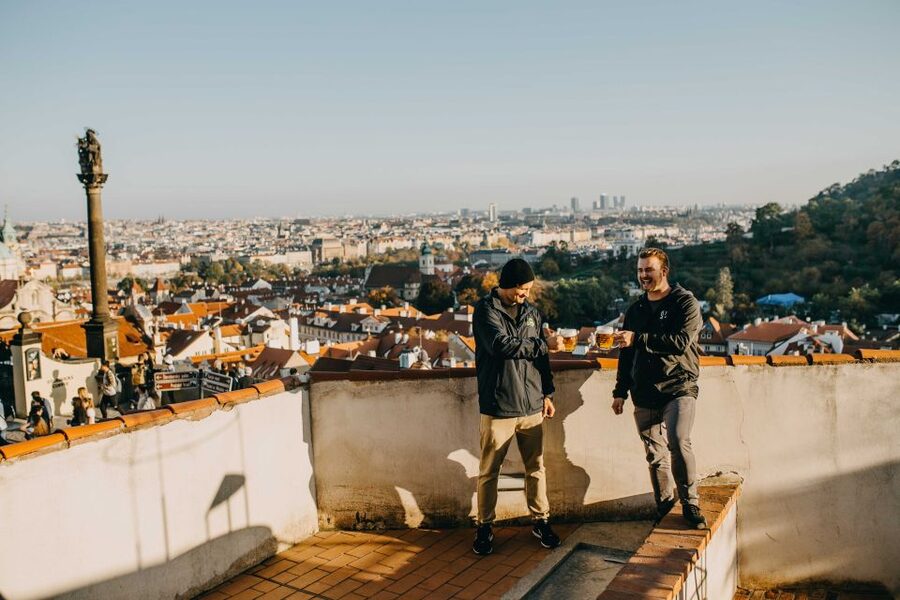 Prague: Castle Side Breweries & Pubs Guided Walking Tour - Four Czech beers, from Pilsner Urquell to a monastery brew