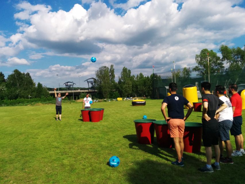 Prague : Giant Foot Darts and Giant Beer Pong Game - Weather, Shoes, and Practical Preparation