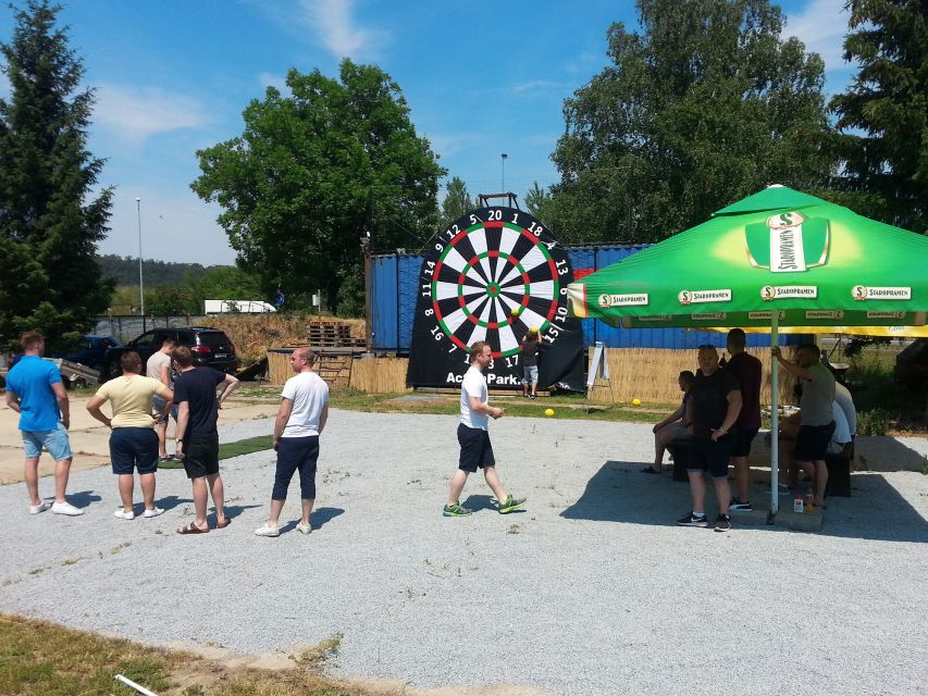 Prague : Giant Foot Darts and Giant Beer Pong Game - Giant Foot Darts: Football With a Large Target
