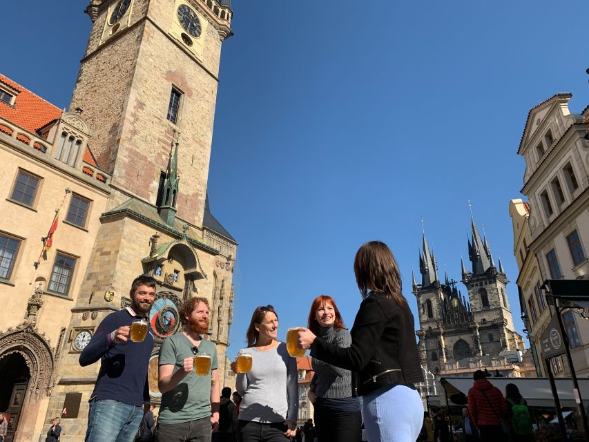 Prague: Historic Pubs Tour with Drinks - Key points to know before booking
