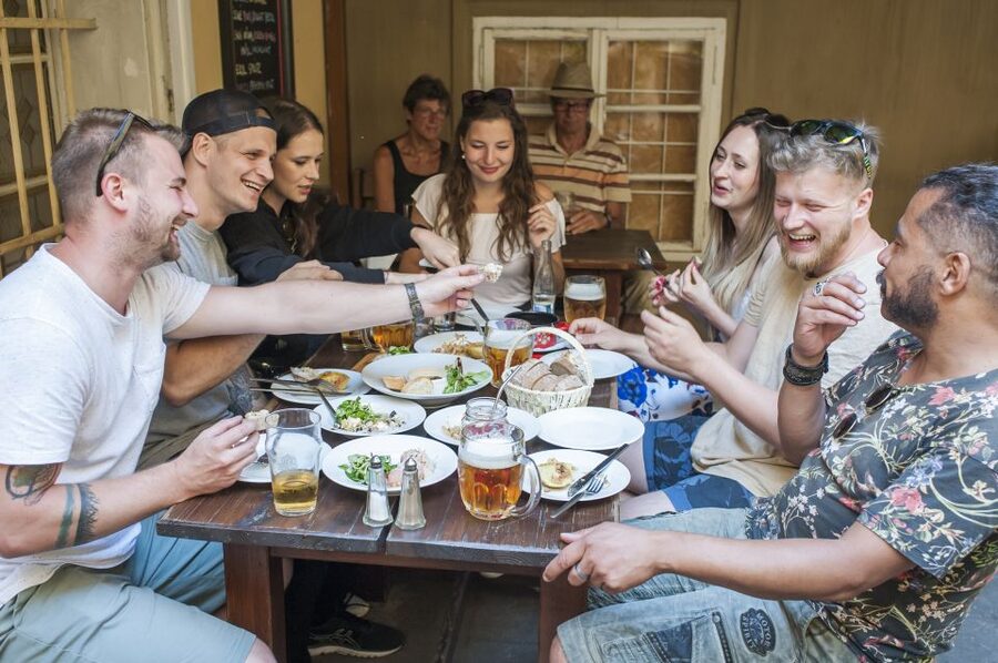 Prague: One Prague Tour with Local Food & Beer - Meeting at Charles Bridge’s Mala Strana end