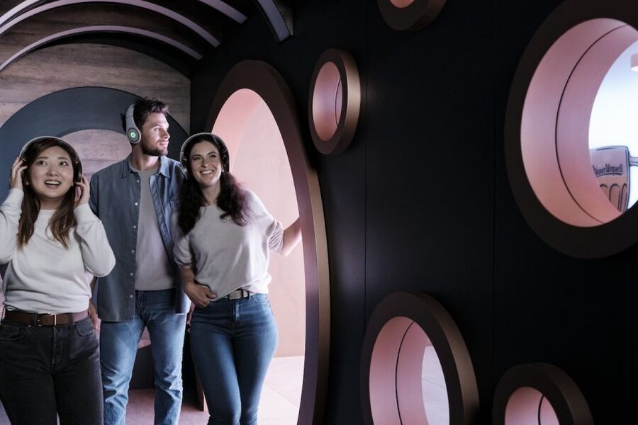 Prague: Pilsner Urquell Experience & Beer Tasting - The 360-degree game zone and Czech hockey