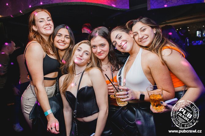 Prague Pub Crawl with Unlimited Drinks & 5 story club Entry - Karlovy Lazne: The Five-Story Finish