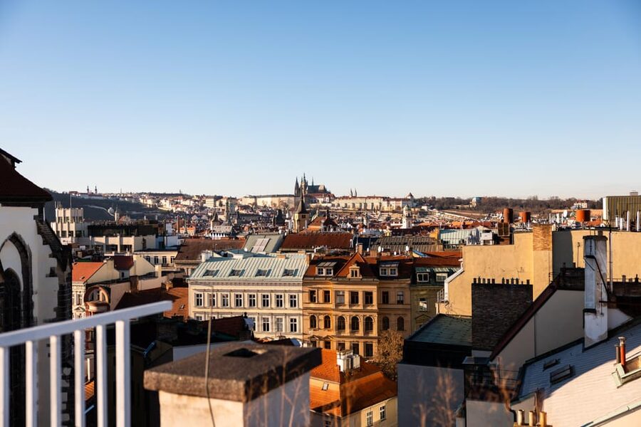 Prague: Sky Bar Aperitivo Menu with Drink & Panoramic Views - Value at $19 Per Person