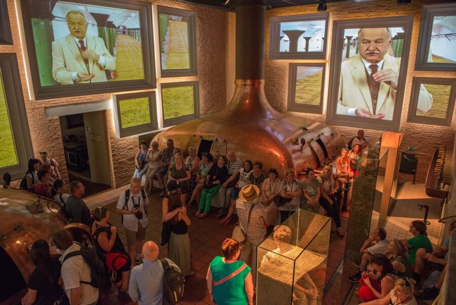 Prague: Staropramem Brewery Self-Guided Tour with Tasting - Value at about $14 per person