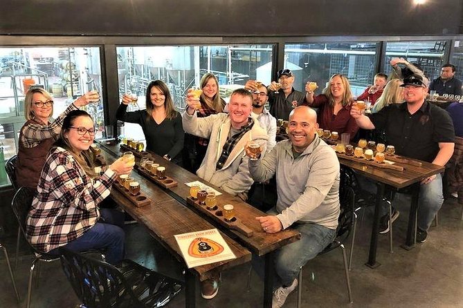 Premier Distillery & Craft Brewery Bus Tour with 9+ Tastings - New Heights Brewing and the beer break