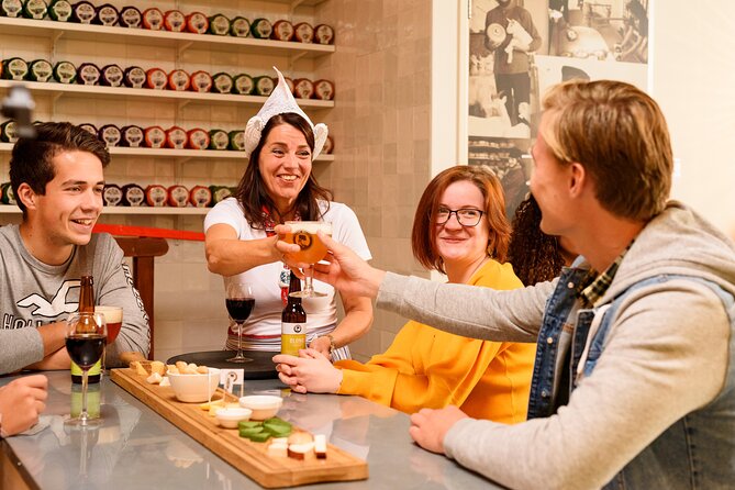 Premium Cheese Tasting with Wine and Beer Pairing - Choose two drinks, not every drink