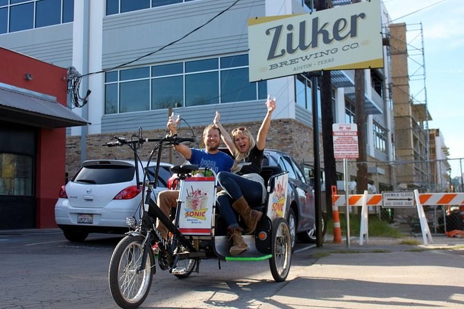 Private Austin Brewery Tour by Pedicab with All-Inclusive Beer Flight Option - Key points before you book