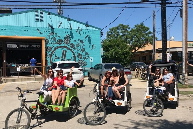 Private Austin Brewery Tour by Pedicab with All-Inclusive Beer Flight Option - Beer flights, food, and the all-inclusive choice