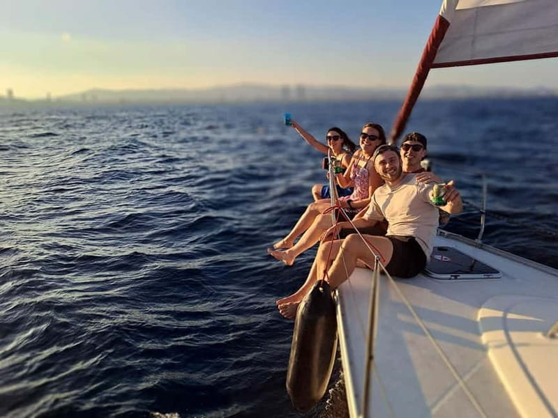 Private boat with an open bar and snacks - Why this Barcelona boat trip works so well