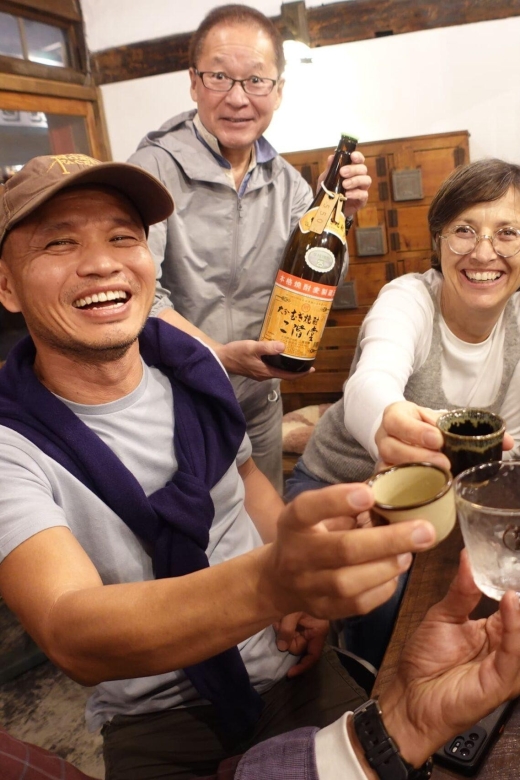 Private Fukuoka Bar Hopping and Food Tour - Stop Four: Sake And Deep-Fried Horse Mackerel