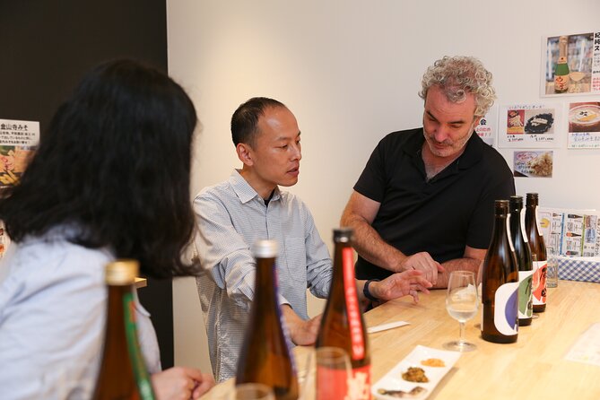 Private Sake Tasting in Central Kyoto with Sake Sommelier - A standing sake bar with local character