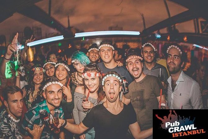 Pub Crawl Istanbul / Rooftop Clubs & Party Bus - Rooftop Views and Club Stops