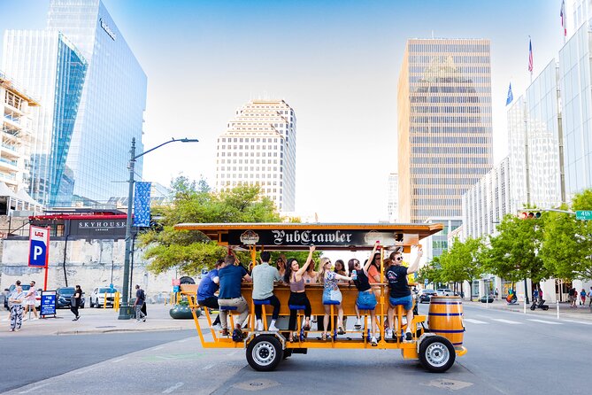 Public Pedal Pub Tour in Austin - Pedaling, Seating, and Physical Effort