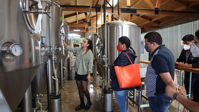 Puebla: Cholula Craft Beer Tour by Tram - Three kinds of peanuts with the tasting