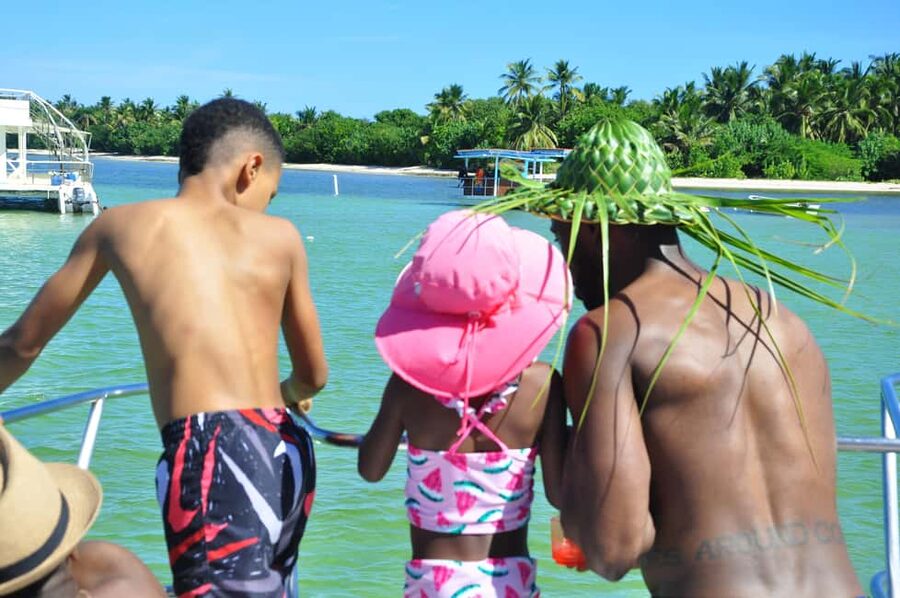 Punta Cana: Catamaran Tour with Reef Snorkeling and Open Bar - The natural pool and shallow-water stop