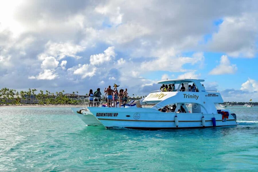 Punta Cana Party Boat (Adults only) - Boarding the boat and settling into the party