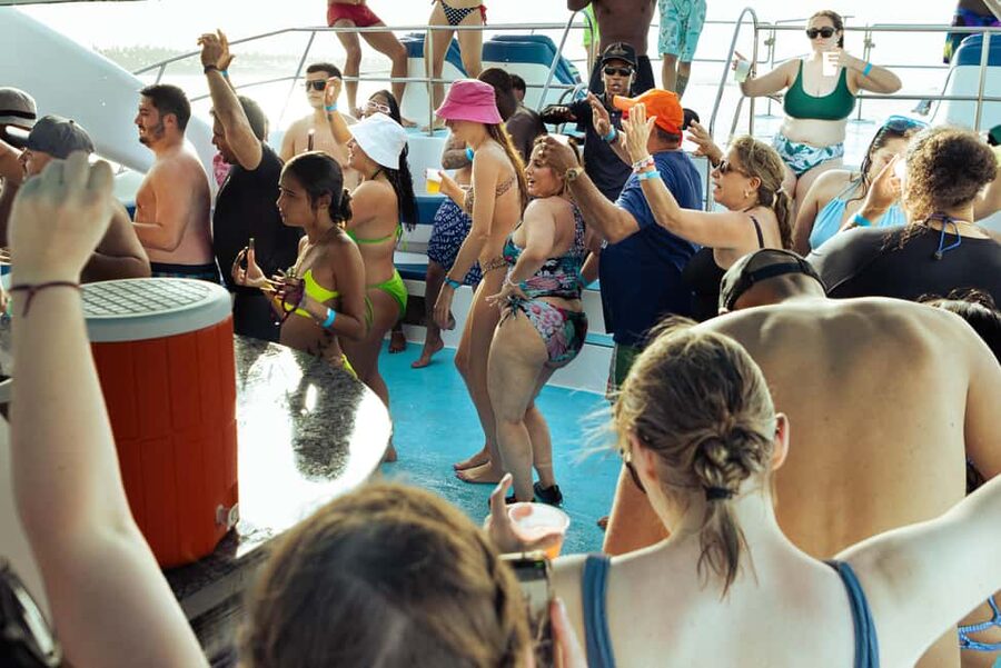 Punta Cana Party Boat (Adults only) - The natural pool stop and Caribbean views