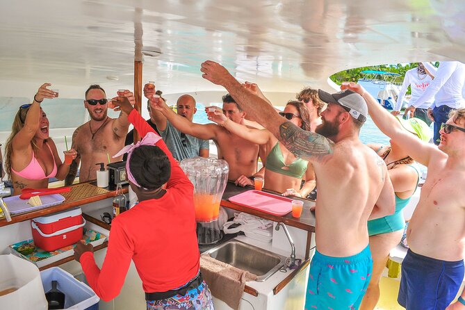 Punta Cana Party Boat (Only Adult) - The shallow natural pool stop