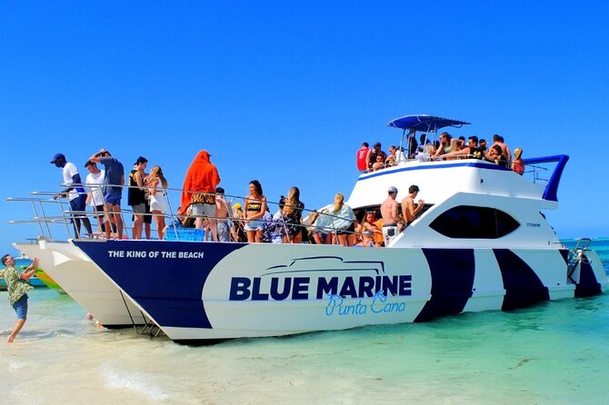 Punta Cana Party Boat Snorkeling with Music DJ and Open Bar - Playa Bibijagua brings the first water stop