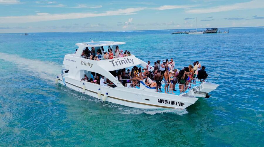 Punta Cana: Party Boat with Snorkeling, Open Bar And Hip Hop - Setting sail with an open bar and DJ