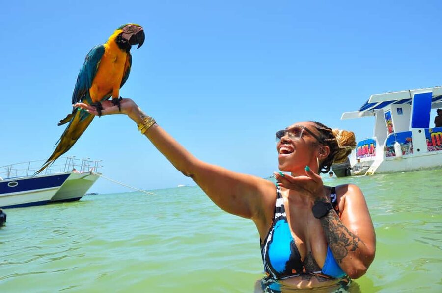 Punta Cana: Party Boat with Snorkeling, Open Bar And Hip Hop - A 30-minute snorkeling stop near Bávaro