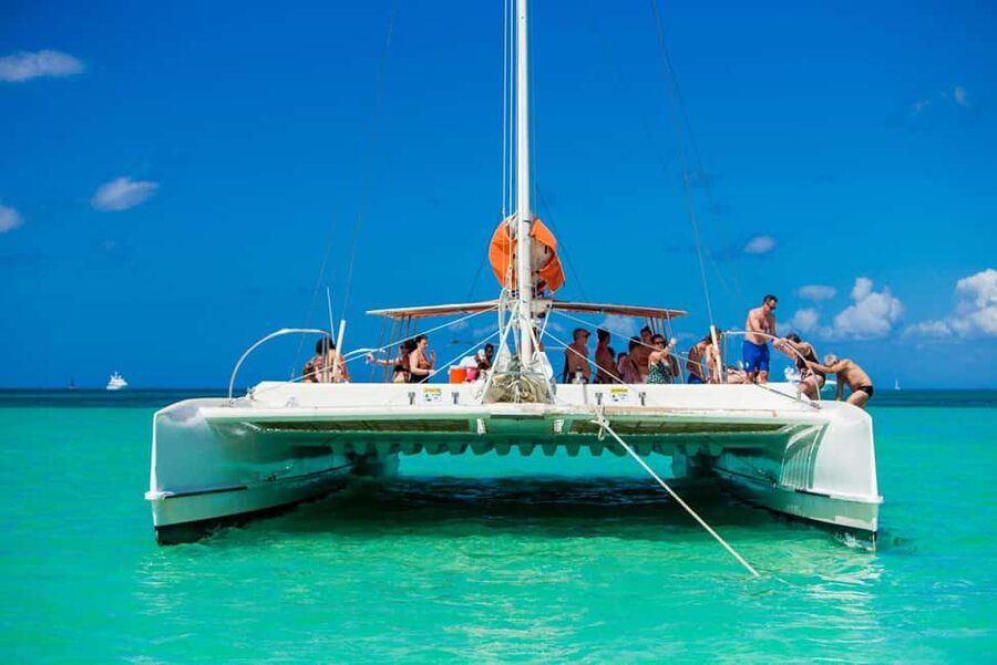 Punta Cana: Saona Island Full-Day Open Bar, Lunch & Transfer - Speedboat ride to the natural pool
