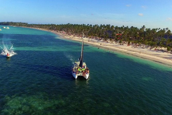 Punta Cana Snorkeling Party Cruise - Getting to Los Corales Beach and onto the boat