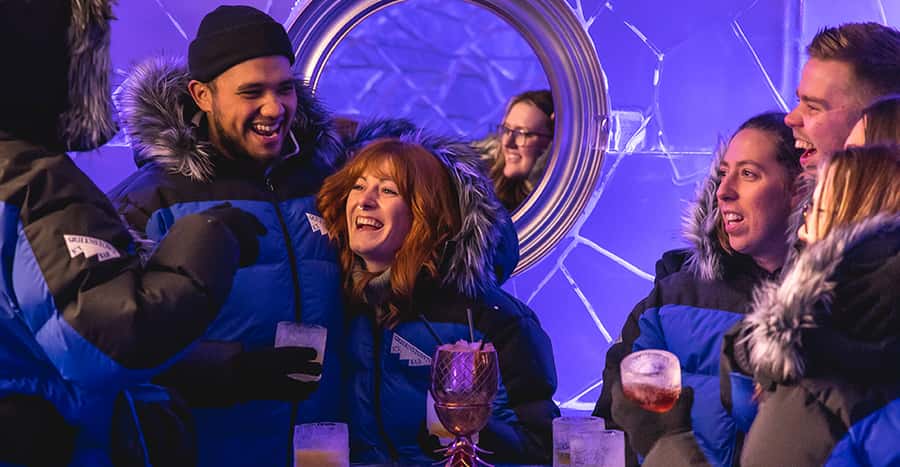 Queenstown: Ice Bar Entry with Warm Winter Gear and Drink - The sculptures are the main event