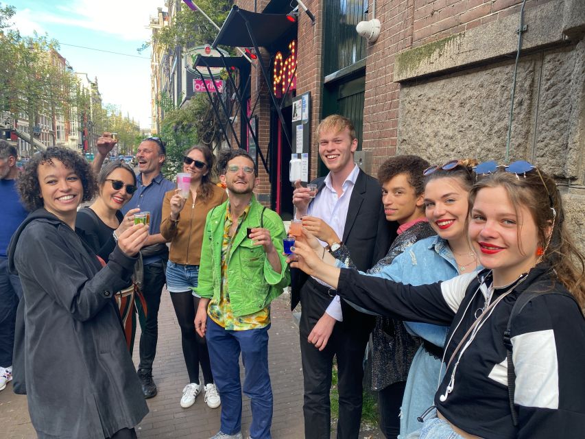 Rainbow Bar Stroll: Sashay through Amsterdam - The walking route and final stops