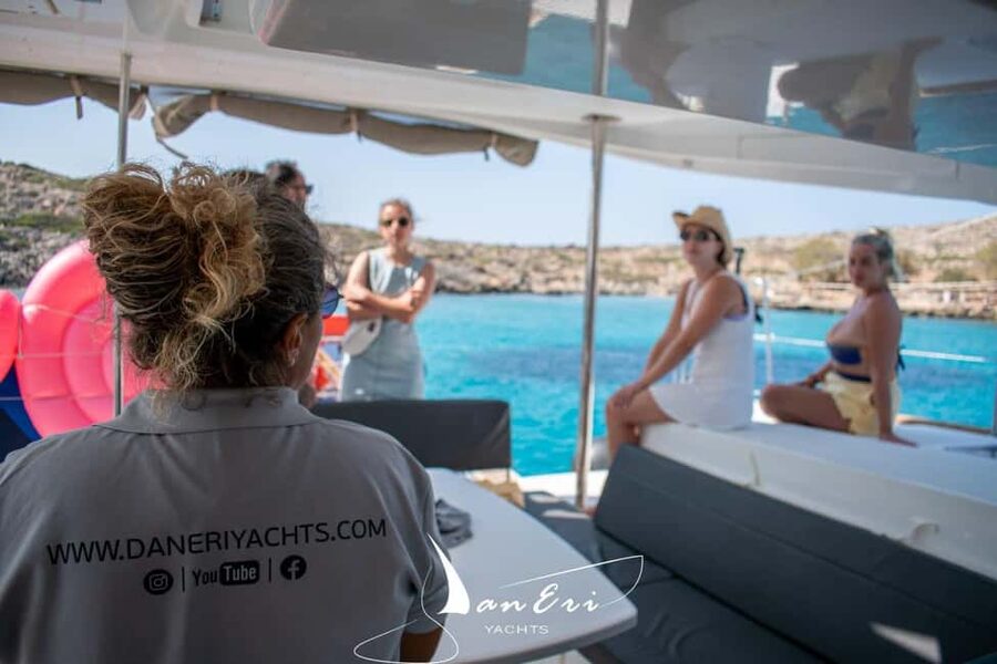 Rethymno Premium Catamaran Cruise: Healthy Lunch & Open Bar - The 105-minute sail along Crete’s coast