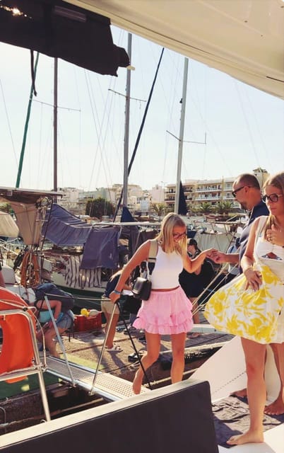 Rethymno: Sunset Catamaran Cruise - Sushi & Open Bar - Who will enjoy this most?