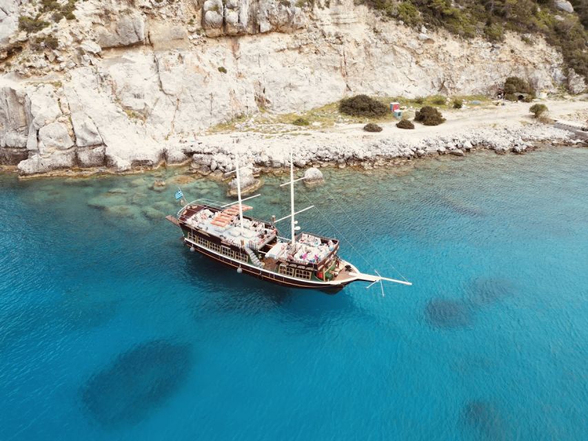 Rhodes: All Inclusive Day Cruise with BBQ & Unlimited Drinks - Food service that keeps the day moving