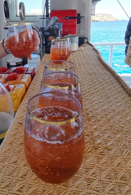 Rhodes: Boat Tour with Snorkeling, Gourmet Buffet & Open Bar - The ride back to Mandraki