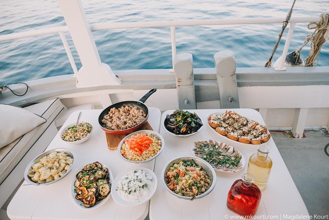 Rhodes Exclusive Swim Cruise Cocktail Open bar & Gourmet Buffet - Kallithea Springs brings history to the first swim