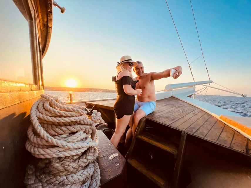 Rhodes: Sunset Cruise with Greek BBQ and Unlimited Drinks - Key points before you book