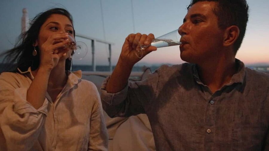 Rhodes: Sunset Cruise with Open Bar, Dinner, & Live Music - A Greek buffet built for mixed appetites