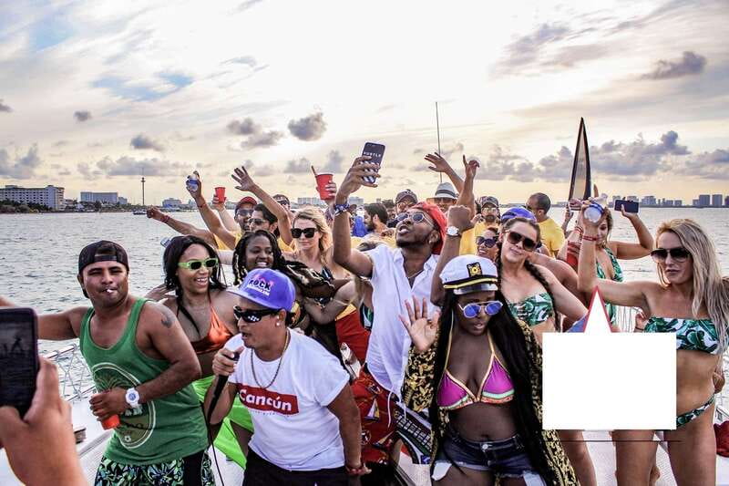 Rockstar Boat Party Cancun - Booze Cruise Cancun (18+) - What the Rockstar Boat Party is really like