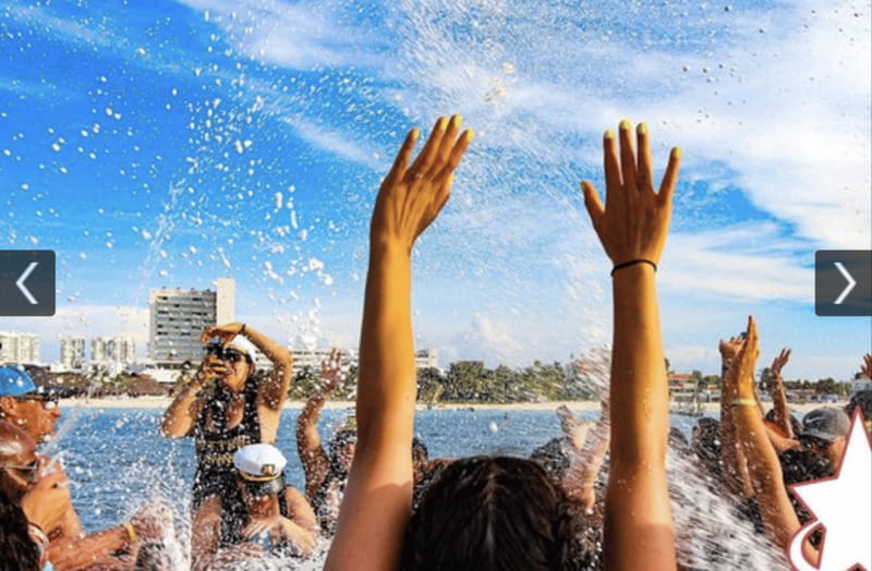Rockstar Boat Party Cancun - Booze Cruise Cancun (18+) - Boarding at Caribbean Carnival Pier