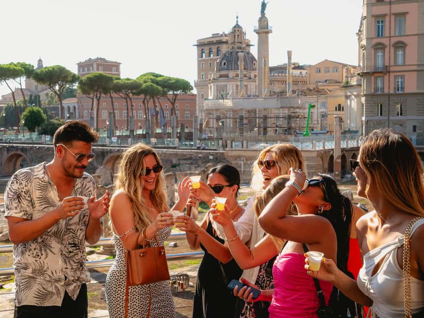 Rome: Guided Bar Crawl with Drinks & Dark History - The first drinks: spritz, wine, and Roman atmosphere