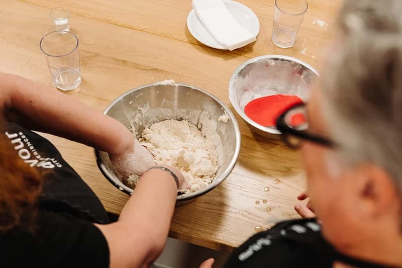 Rome: Pizza Making Class with Gelato & Drinks Included - Stretching, topping, and baking your own pizza