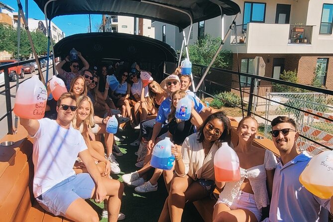 Roofless Party Bus Tour in Downtown Austin - East Sixth and West Sixth offer two different nights